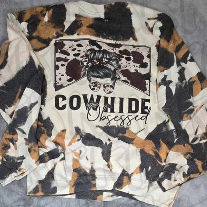 Cowhide Obsessed Sweatshirt