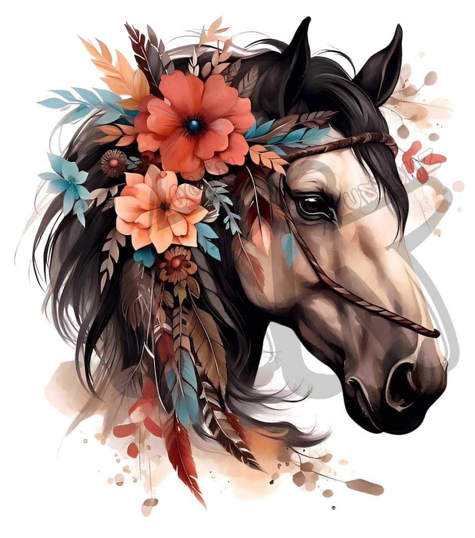 Flower Horse