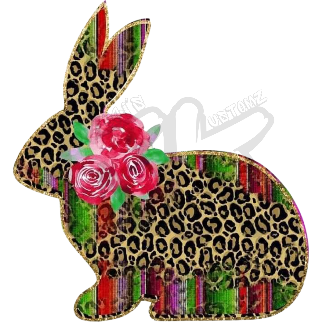 Flower Leopard Bunny