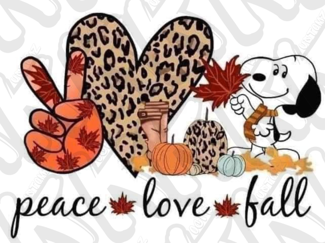 Peace Love Fall