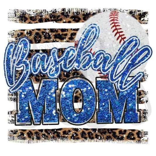 Blue Baseball Mom