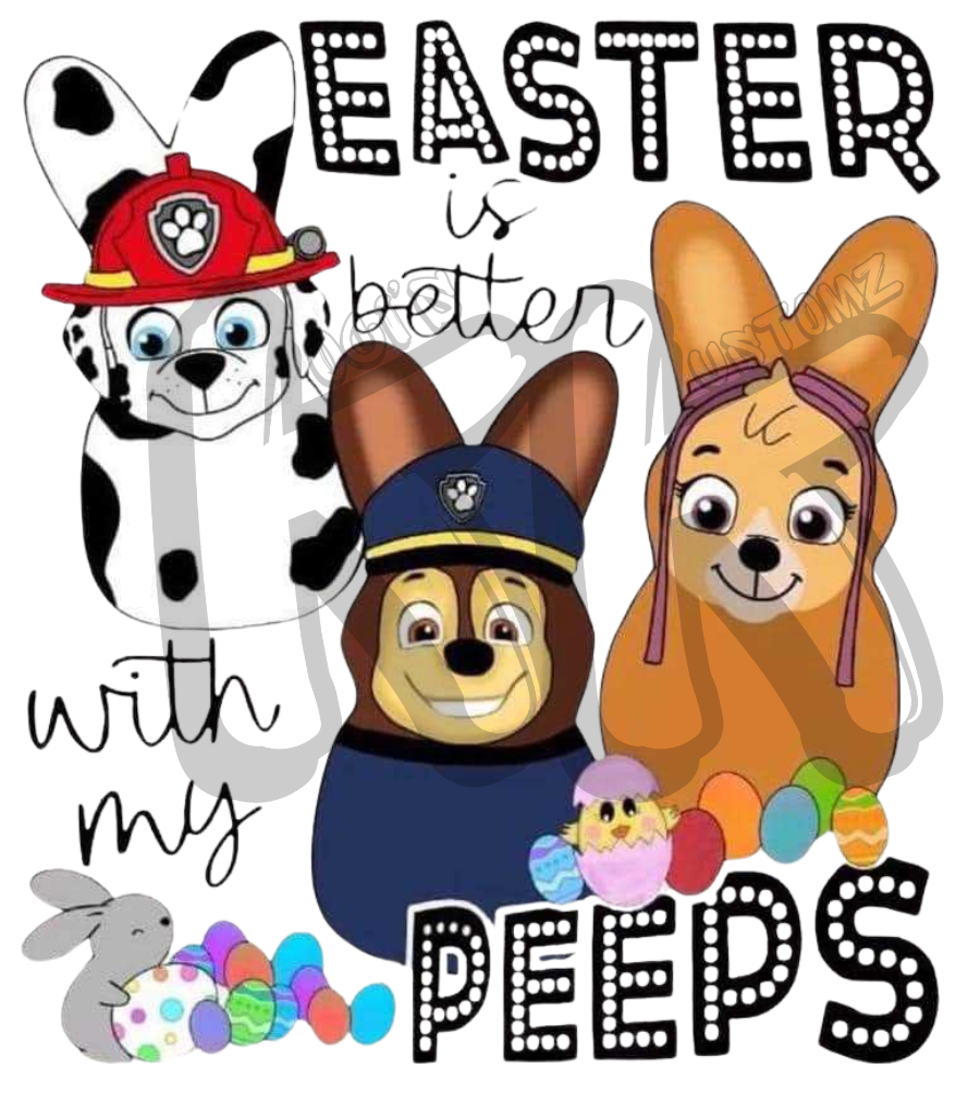 Easter is Better With My Peeps Dog Rescue