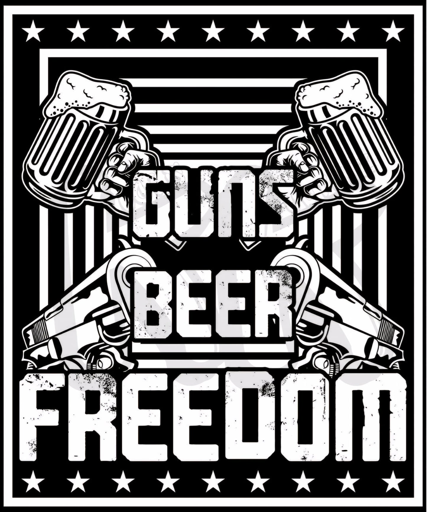 Guns Beer Freedom