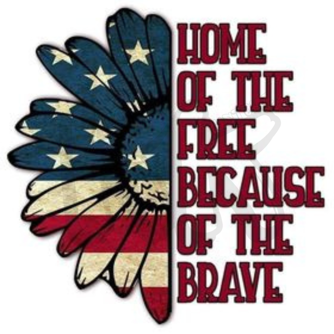 Home Of The Free Because Of The Brave