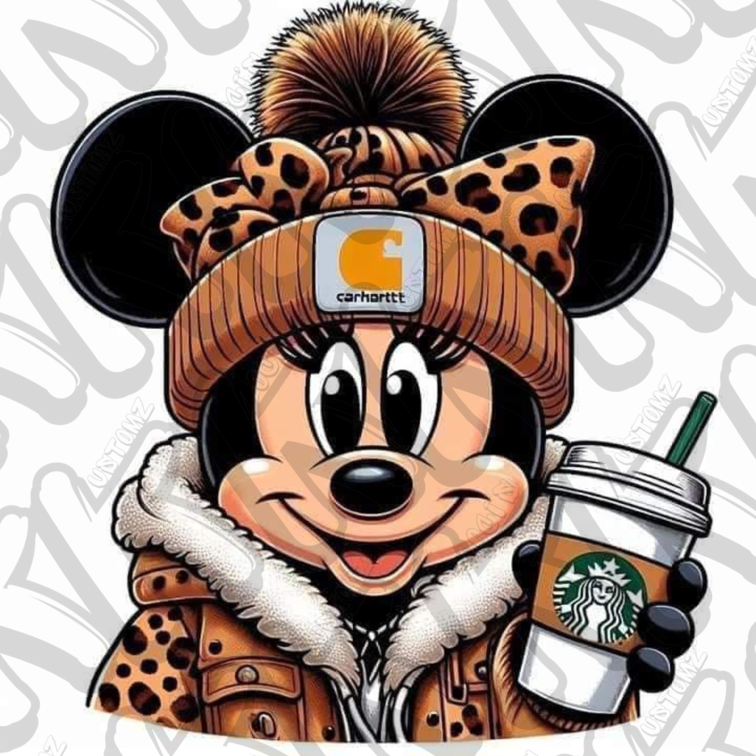 Leopard Mouse and Coffee