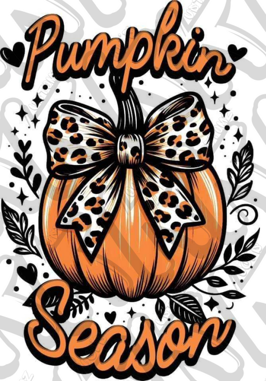 Leopard Pumpkin Season