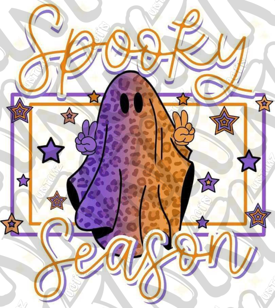 Orange Purple Spooky Season